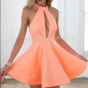 Chantillay (peach) dress Xenia Australian boutique